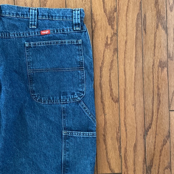 Wrangler Men’s fleece lined carpenter jeans - Picture 5 of 8